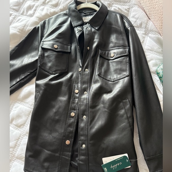 Leather Shacket - Picture 4 of 4